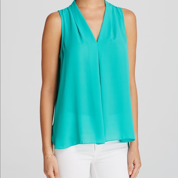 vince camuto sleeveless blouses